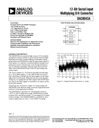 Datasheet DAC8043A производства Analog Devices