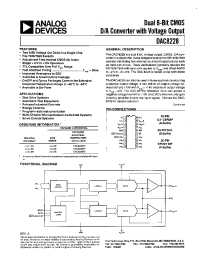 Datasheet DAC8228F manufacturer Analog Devices
