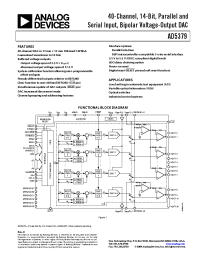 Datasheet EVAL-AD5379EB manufacturer Analog Devices