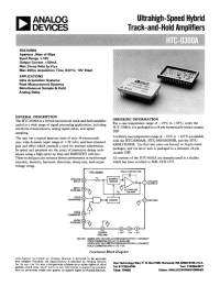 Datasheet HTC-0300AM manufacturer Analog Devices