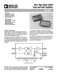 Datasheet HTS-0025 manufacturer Analog Devices