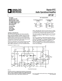 Datasheet OP176 manufacturer Analog Devices