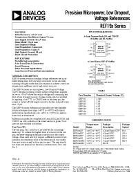 Datasheet REF191 manufacturer Analog Devices