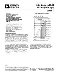 Datasheet SMP18 manufacturer Analog Devices