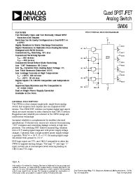 Datasheet SW06B manufacturer Analog Devices