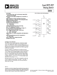 Datasheet SW06GP manufacturer Analog Devices