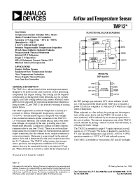 Datasheet TMP12 manufacturer Analog Devices