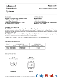 Datasheet AMS1009A manufacturer AMS