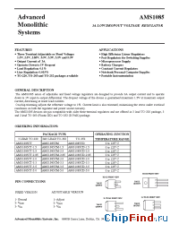 Datasheet AMS1085CM-30 manufacturer AMS