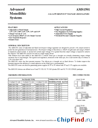 Datasheet AMS1501-3.5 manufacturer AMS