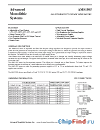 Datasheet AMS1505-3.0 manufacturer AMS