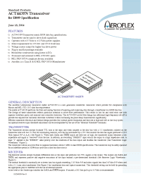 Datasheet ACT4435N manufacturer Aeroflex