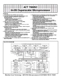 Datasheet ACT-7000SC-200F24T manufacturer Aeroflex