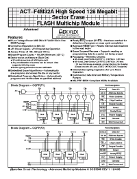 Datasheet ACT-D4M32A-100F2I manufacturer Aeroflex