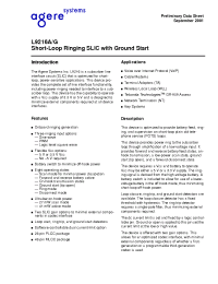 Datasheet L9216A manufacturer Agere