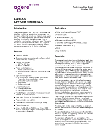 Datasheet LUCL9214AAJ-DT manufacturer Agere