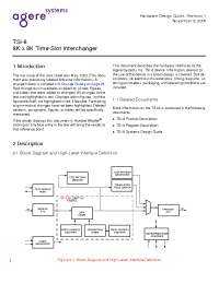 Datasheet TTSI008321BL-2-DB manufacturer Agere