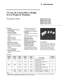 Datasheet 5082-A401-MH000 manufacturer Agilent