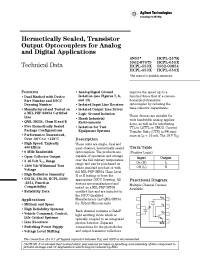 Datasheet 5962-8767908KFC производства Agilent