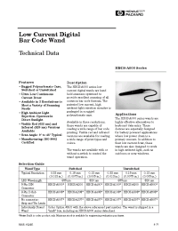 Datasheet HBCS-A408 manufacturer Agilent