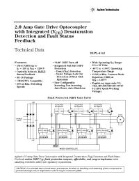 Datasheet HCPL-316 manufacturer Agilent