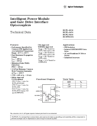 Datasheet HCPL-4506-060 manufacturer Agilent