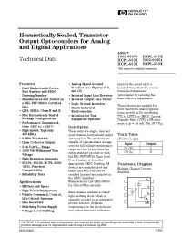 Datasheet HCPL-5500 manufacturer Agilent