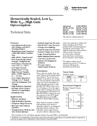 Datasheet HCPL-5731-600 manufacturer Agilent