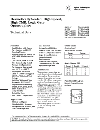 Datasheet HCPL-6630 manufacturer Agilent