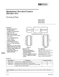 Datasheet HCTL-2000 manufacturer Agilent