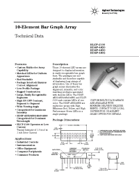 Datasheet HDSP-4830 manufacturer Agilent