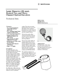 Datasheet HEDS-6540-B12 manufacturer Agilent