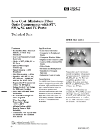 Datasheet HFBR2444C manufacturer Agilent