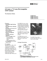 Datasheet HLMP-0400 manufacturer Agilent