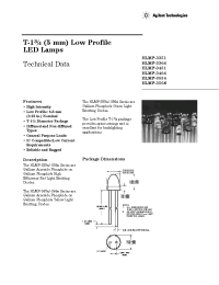 Datasheet HLMP-3451-EFB00 manufacturer Agilent