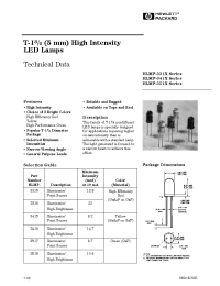 Datasheet HLMP-3517 manufacturer Agilent