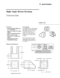 Datasheet HLMP-5029 manufacturer Agilent