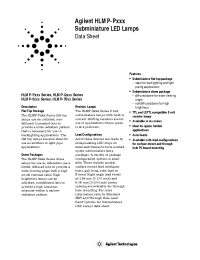 Datasheet HLMP-6000-E0012 manufacturer Agilent