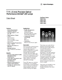 Datasheet HLMP-EG08-VW000 manufacturer Agilent