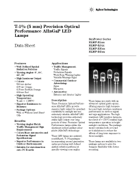 Datasheet HLMP-EG17-RU0DD manufacturer Agilent