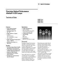 Datasheet HLMP-EL16-VS400 manufacturer Agilent