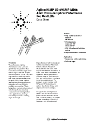 Datasheet HLMP-LD16-MQ000 manufacturer Agilent