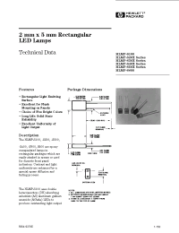 Datasheet HLMP-S200 manufacturer Agilent