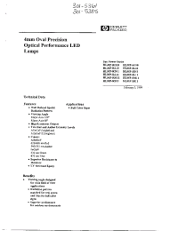 Datasheet HLMP-SD11-JM000 manufacturer Agilent