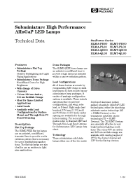 Datasheet HLMT-QH00 manufacturer Agilent