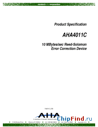 Datasheet PS4011C manufacturer AHA