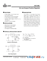 Datasheet AIC1085-18 manufacturer AIC