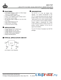 Datasheet AIC1737-30CX manufacturer AIC