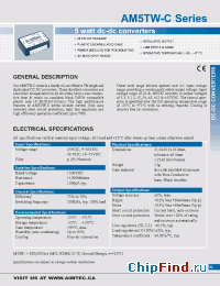 Datasheet AM5TW-2403SC manufacturer Aimtec