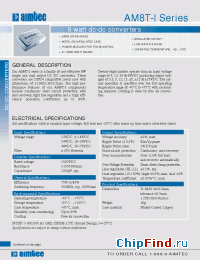 Datasheet AM8T-0505SI manufacturer Aimtec